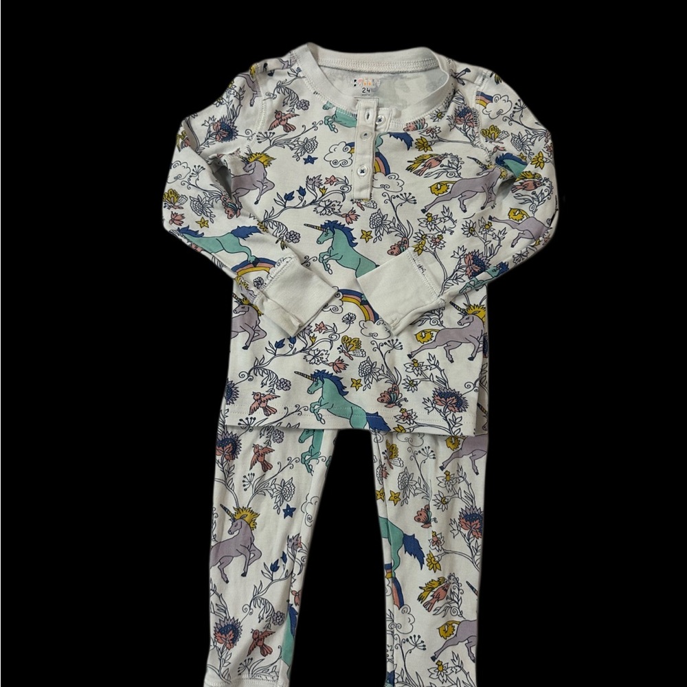 Roller Rabbit Multicolor Unicorn Kids Pajama Set